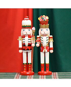 Hiasan Nutcracker English Soldier Xmas 36cm 38cm