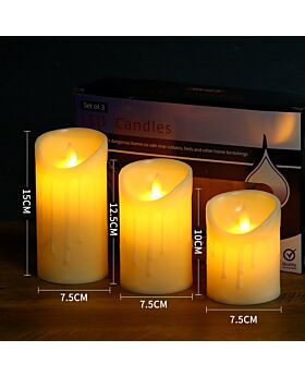 Led Flickering Candle Lln