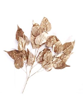 Birch Leaf Bunch Gold Glf