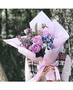 Blush Lavender Bouquet Flower