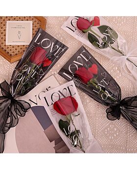 Cellophane Plastik Wrapping Mini LOVE Fst