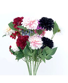 2 Head Dahlia Ball Flower Fwr