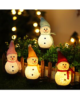 LED Lampu Snowman Waterproof Outdoor Natal Xmas