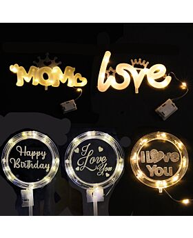 LED Cake Topper Fst