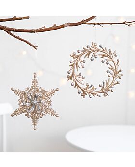 Luxury Gold Ornament Xmas 