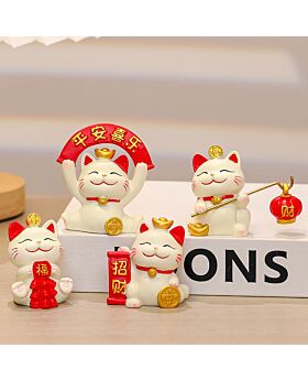 Lucky Cat Ornament Cny