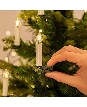 LED Electronic Candle Clip Set Xmas