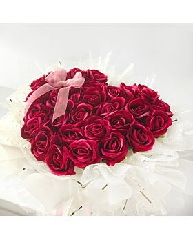 Rangkaian Bunga Hadiah Valentine Romantic Red