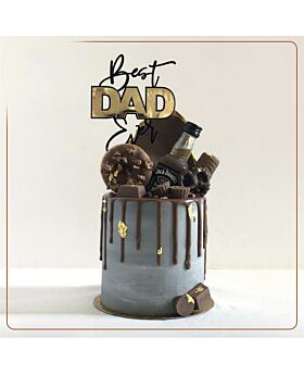 Topper Kue Acrylics Fathers Day Fst