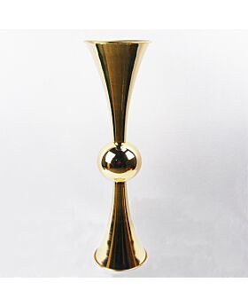 Defect Gold Globe Vase Centerpiece Vsc - Height 63Cm Grade B